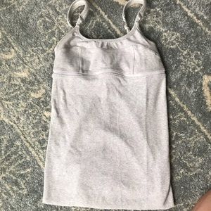 Lululemon gray tank top size 4